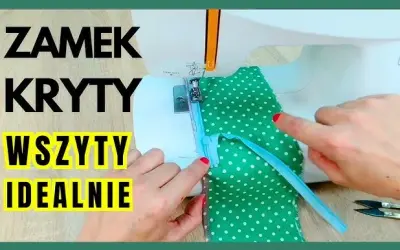Jak wszyć zamek kryty do spódnicy z paskiem bez błędów i frustracji