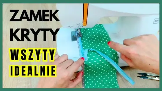 Jak wszyć zamek kryty do spódnicy z paskiem bez błędów i frustracji